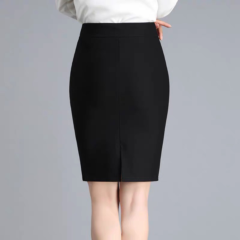 Chân váy bút chì công sở Kamini xẻ tà sau vải Umi Hàn cao cấp | BigBuy360 - bigbuy360.vn