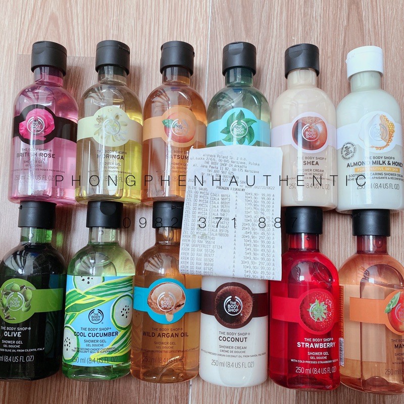 [SẴN] Sữa tắm The Body Shop vợt sale