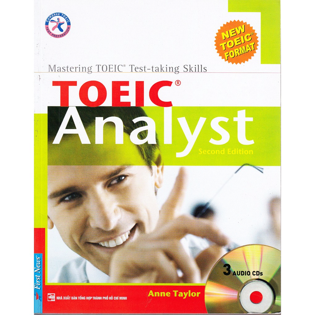Sách - Toeic Analyst Second Edition (S + 3CD) Tặng Bút Bi