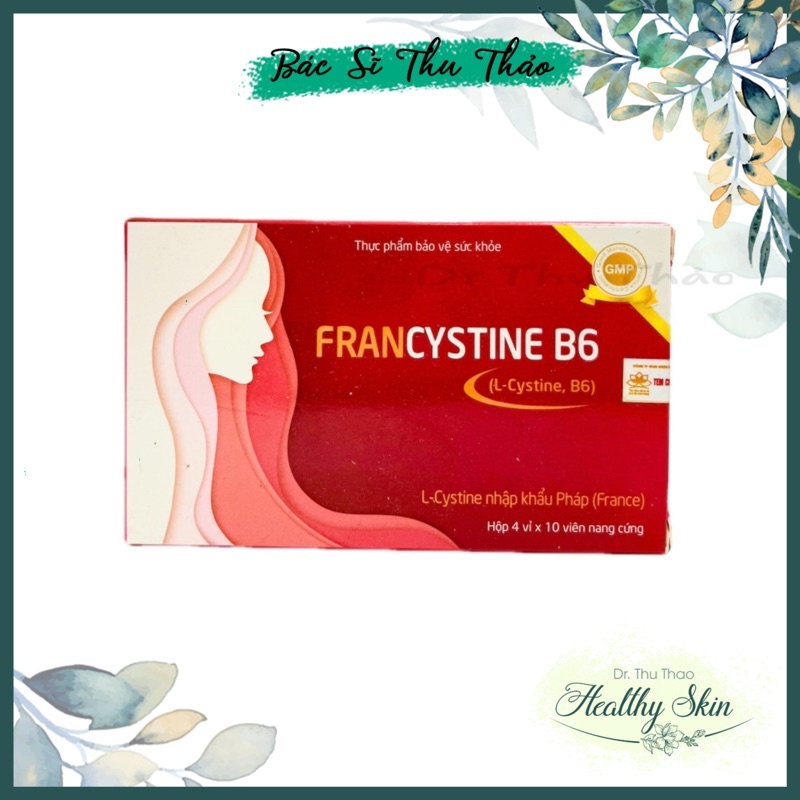 VIÊN UỐNG HỖ TRỢ SÁNG DA FRANCYSTINE B6