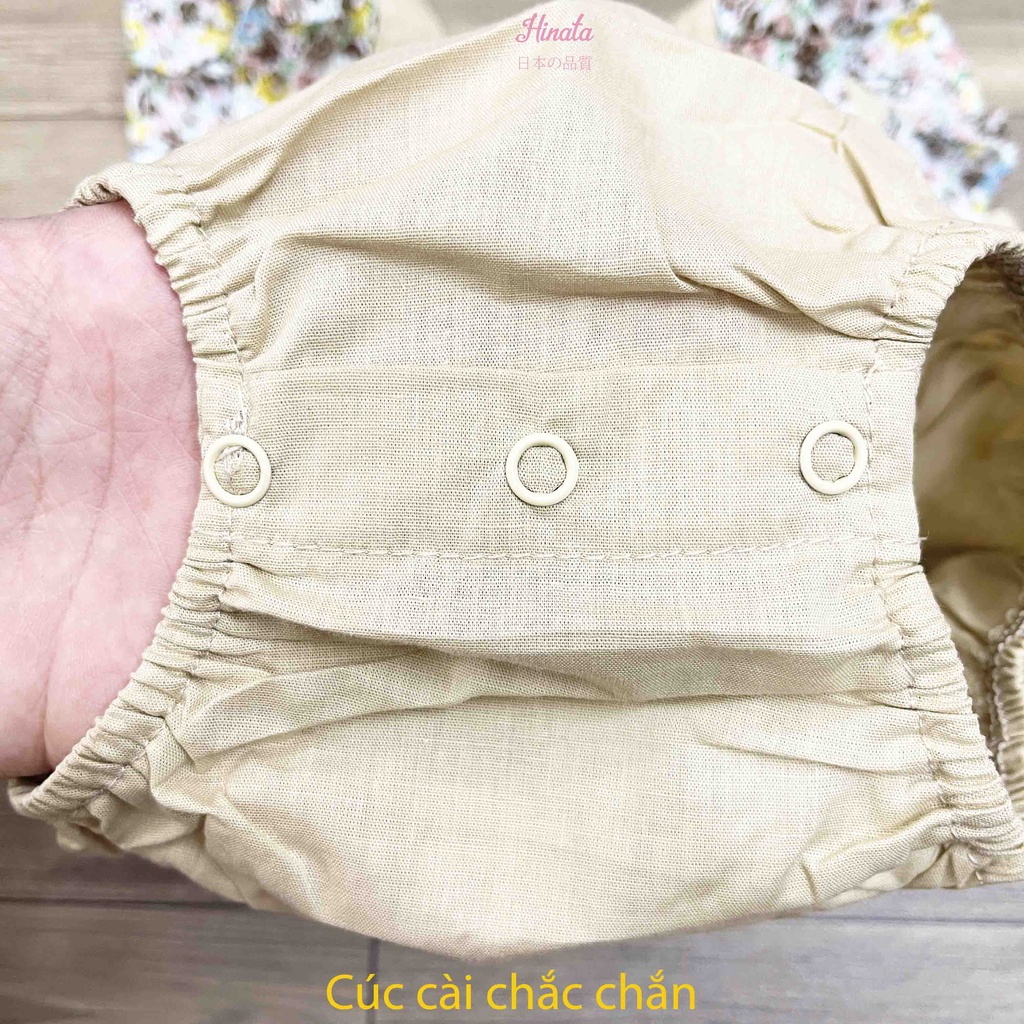 Set romper mùa xuân siêu dễ thương cho bé gái HINATA - BF49