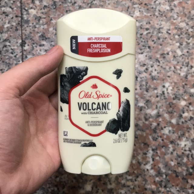 Lăn Nách Sáp Old Spice Volcano With Charcoal 73g