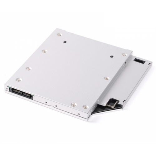 Khay gắn thêm ổ cứng cho laptop Caddy Bay loại mỏng 9.5mm Sata 3