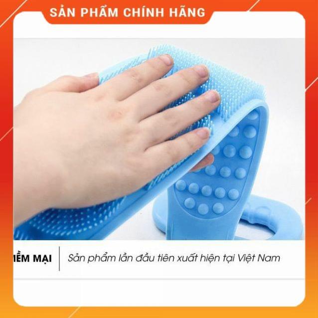 Dây Chà Lưng Tắm Silicon 2 Mặt Tiện Dụng