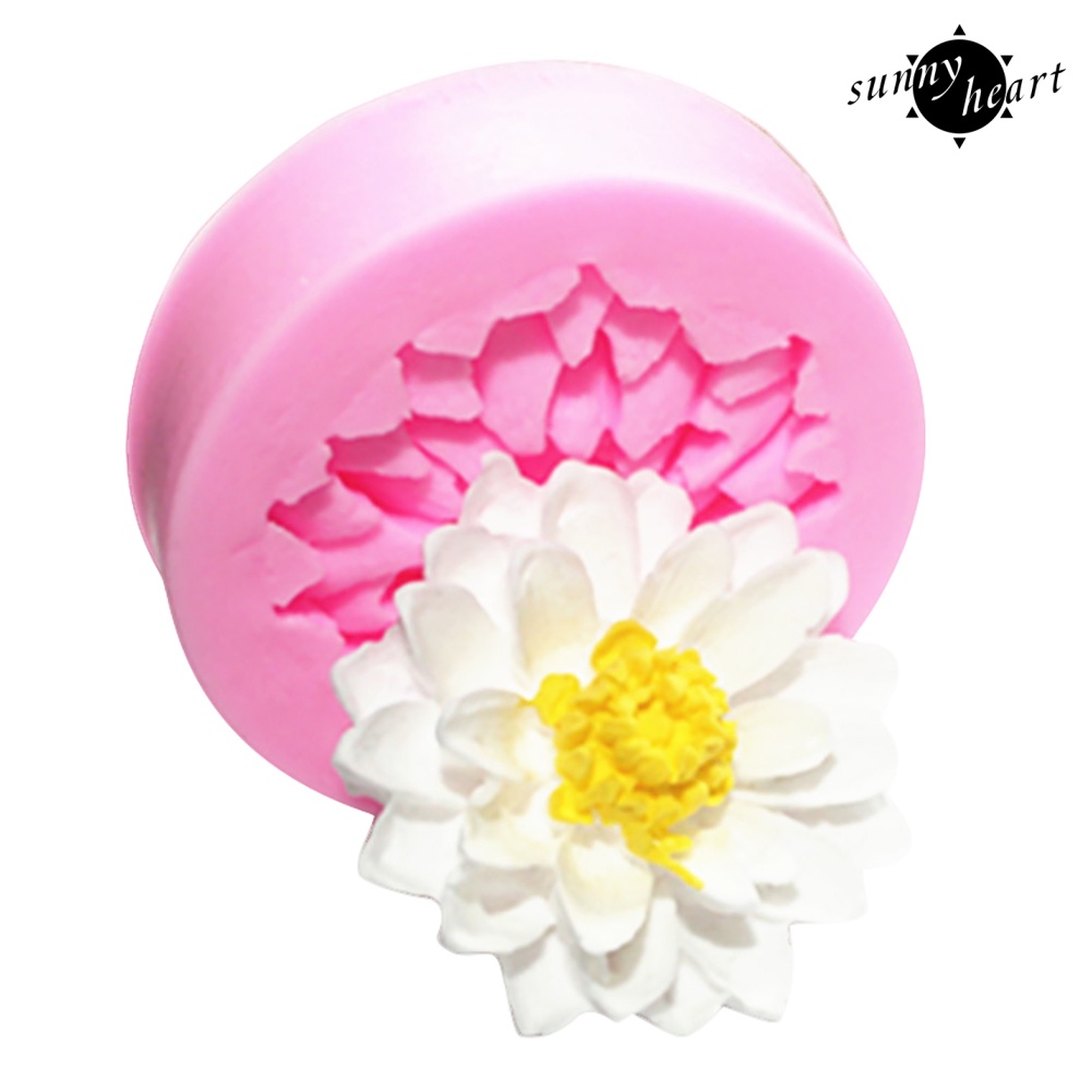 Khuôn Silicone Làm Bánh Hình Hoa Sen Độc Đáo