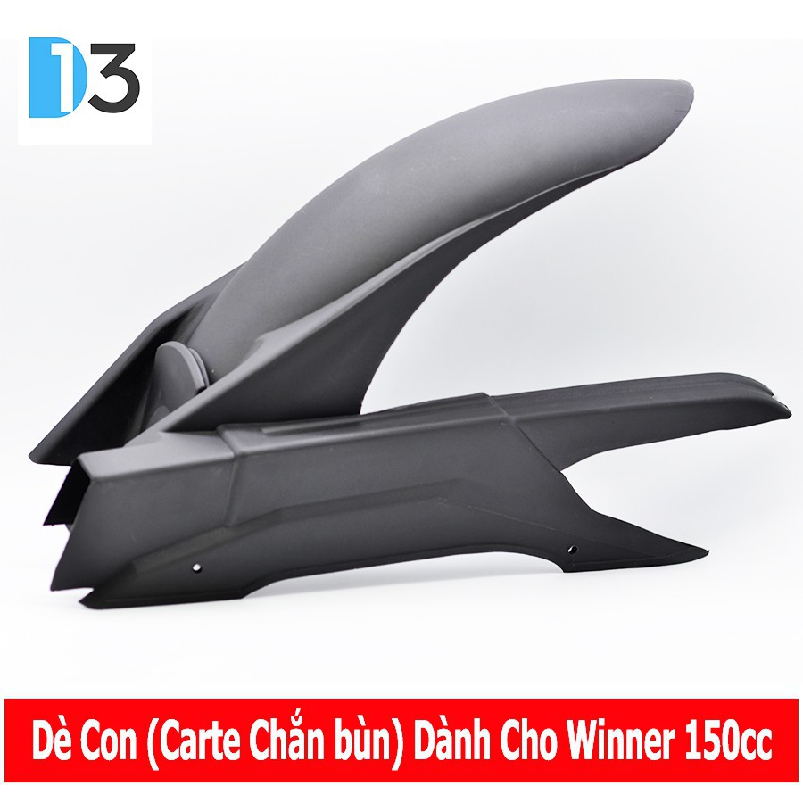 Dè Carte (Chắn bùn) Bánh Sau Dành Cho Exciter 150/ Winner 150 - Lốp ZIN