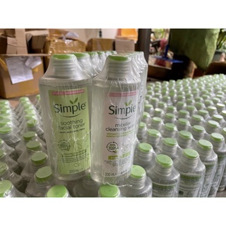 Toner Simple dịu nhẹ dưỡng da 200ml