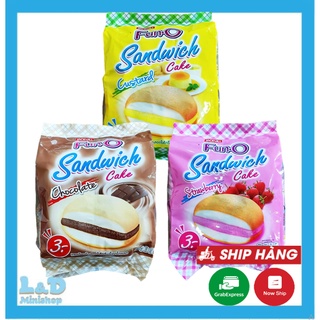 Bánh bông lan trứng sandwich fun o thái lan 156gr