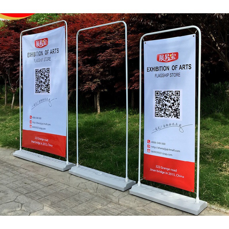 Standee Ngoài Trời Cản Gió Đế Nước Loại Tốt