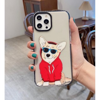 Ốp lưng iphone - ốp iphone hoạ tiết chó pug và corgi