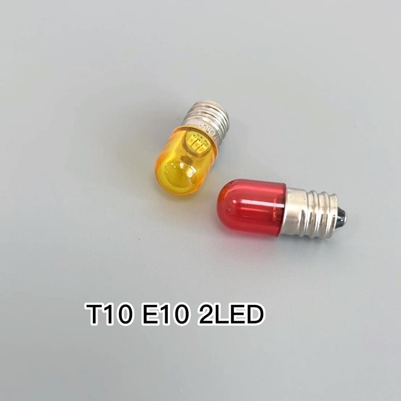 Bóng Đèn LED Mini T10 12V 24V 36VDC 110V 220V E10 Chất Lượng Cao