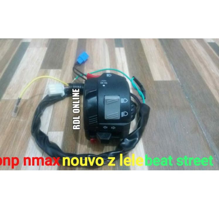 <<Cod>➞ Giá đỡ công tắc trái NVL NVA advance NMAX LEXI BEAT STREET NOUVO Z CB150R OLD VER