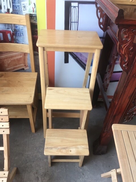 Ghế đốt nhang gỗ