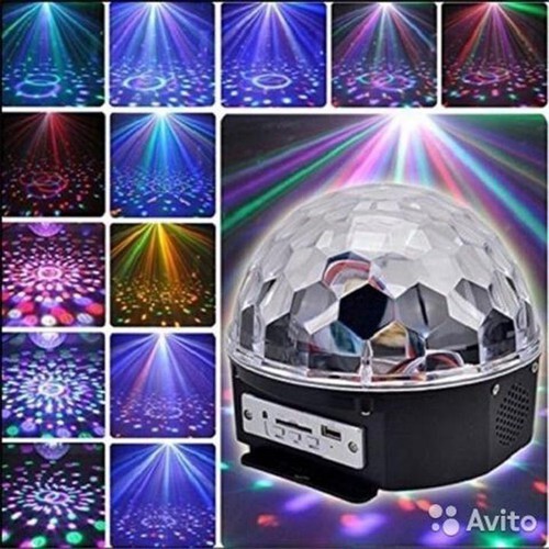 Đèn LED sân khấu lớn 7 màu có remote điều khiển từ xa