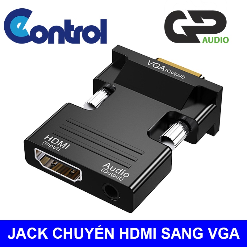 Bộ chuyển từ HDMI ra VGA - Chuyển từ HDMI của Laptop, PC, Macbook sang Màn hình, Máy chiếu cổng VGA