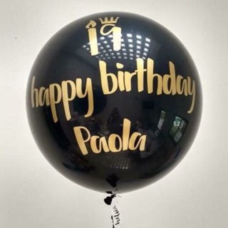 bong bóng ĐEN TRẮNG BẠC khổng lồ 1M cực cool