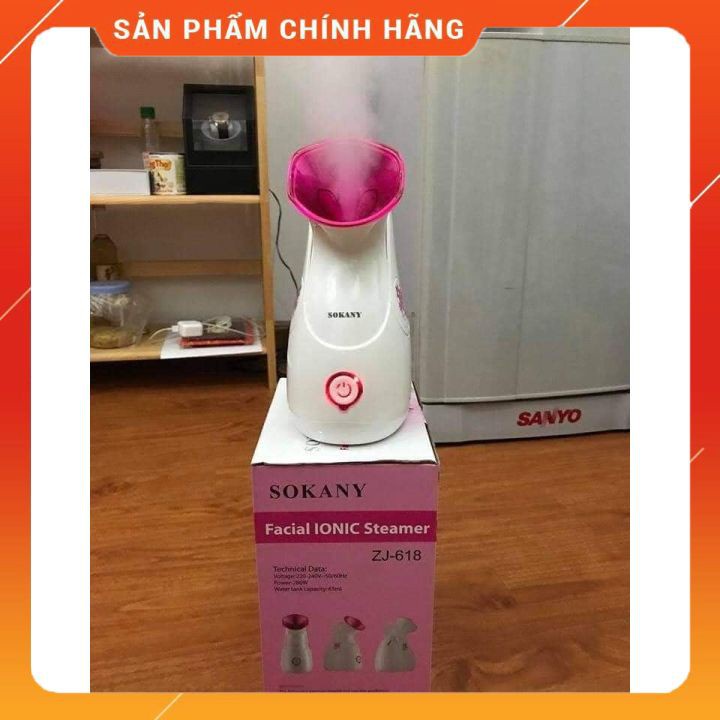 [Giá hủy diệt] Máy Xông Mặt Sokany Cao Cấp Chăm Sóc Da Mặt Tại Nhà [anthudogiadung89]