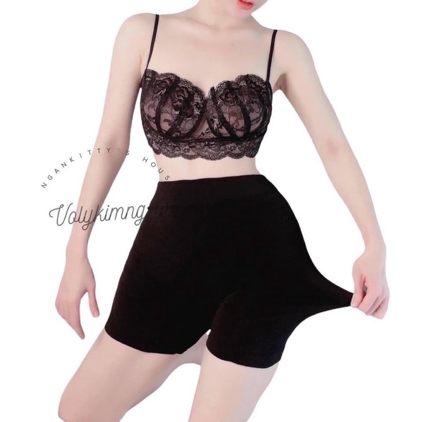 Quần mặc đầm cho nữ, quần lót nữ,  thun cotton co giãn thoải mái, vải dày dặn, mặc mát, hàng chất lượng