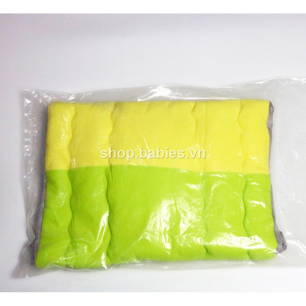 Nệm lót nôi tre đặt võng Viet kids an toàn cho bé vải cara trơn màu nhiều size