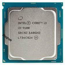 F CPU Intel I3 9100 tray ko box+tản 3