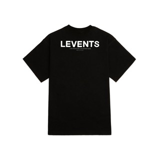 Áo thun LEVENTS XL Logo/ Black White #1