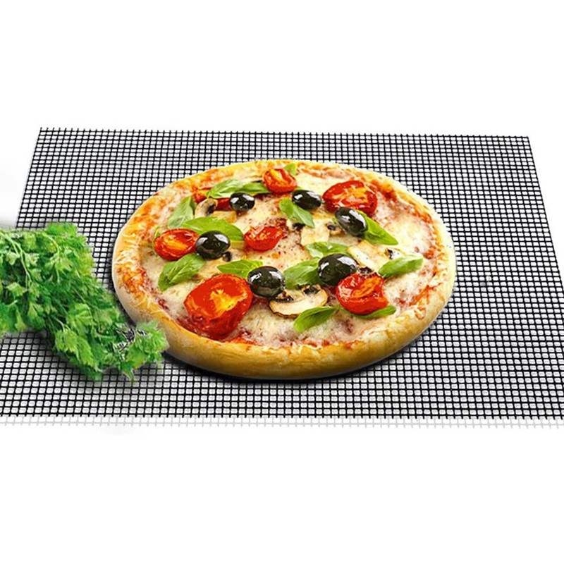 3PCS Mesh Mat Non Stick Reusable BBQ PTFE Grill Mats
