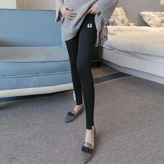 Quần bầu leging chất len sịn mềm mượt