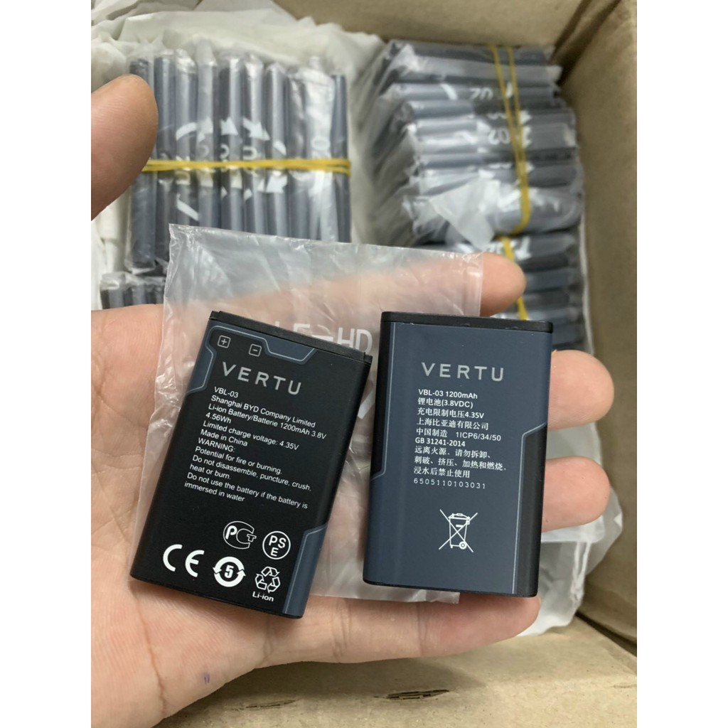 Pin thay thế cho điện thoại Vertu VBL-03 Signature S Ruby Key Linux chính hãng - Chính hãng