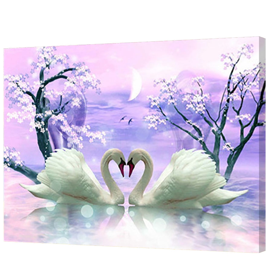Tranh vải canvas không khung trang trí diy 40*50cmXZY5204YX-1
