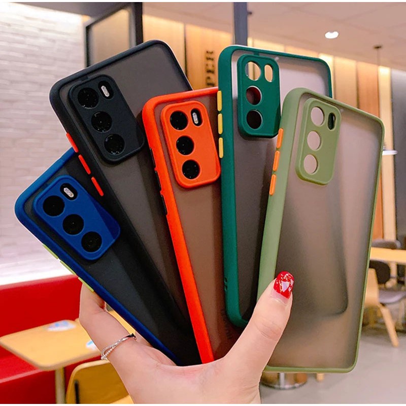 Ốp Điện Thoại Silicon Trong Suốt Mặt Nhám Chống Sốc Cho For Samsung Galaxy A04s A04e A03s A02 A02s A22 5G A02s A21s A12 A21s A11