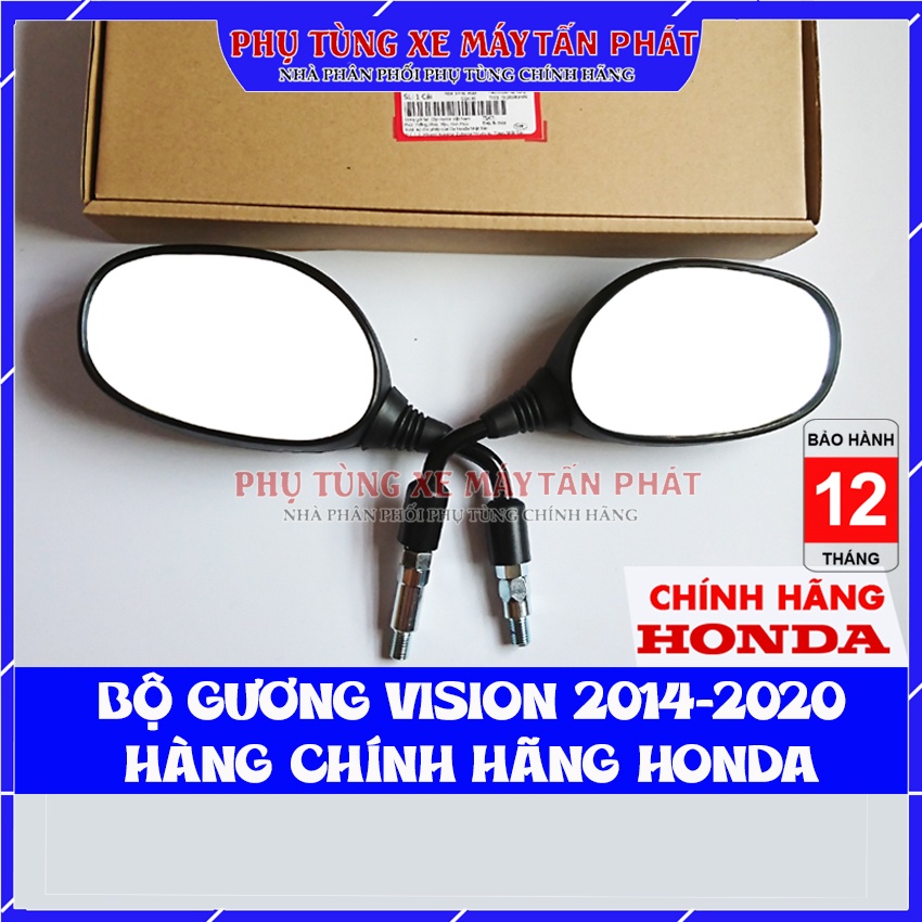 Gương Kính Chiếu Hậu Xe Máy Vision 2014 2015 2016 2017 2018 2019 2020 Chính Hãng Honda