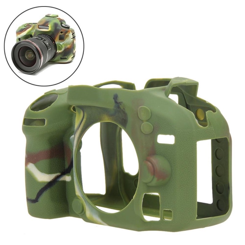 Vỏ cao su - Cover máy ảnh Nikon D600/D610 (màu đen/màu camo/màu vàng)