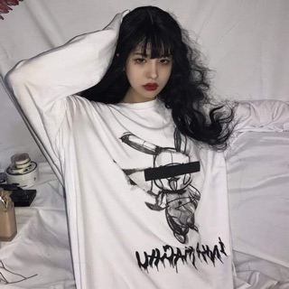 Áo thun dài tay pikachu vẽ chì đen trắng che mắt