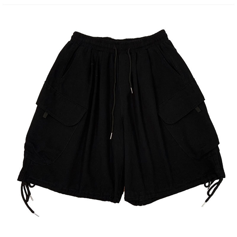Quần Short Dây Rút Ống Rộng Thời Trang Xu Hướng Cho Nam