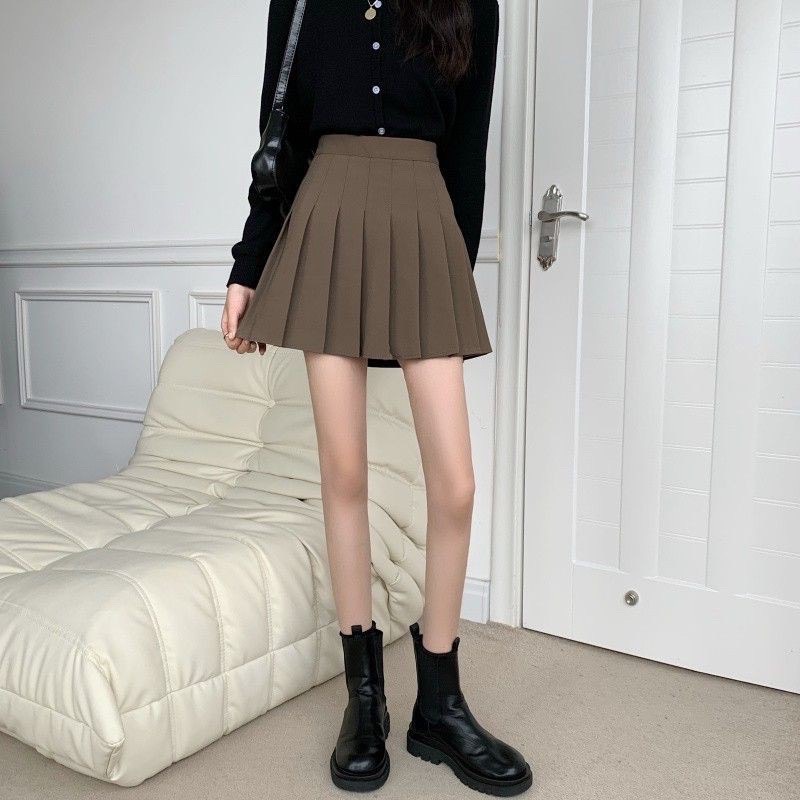 Chân váy xếp ly lưng cao TTS 29