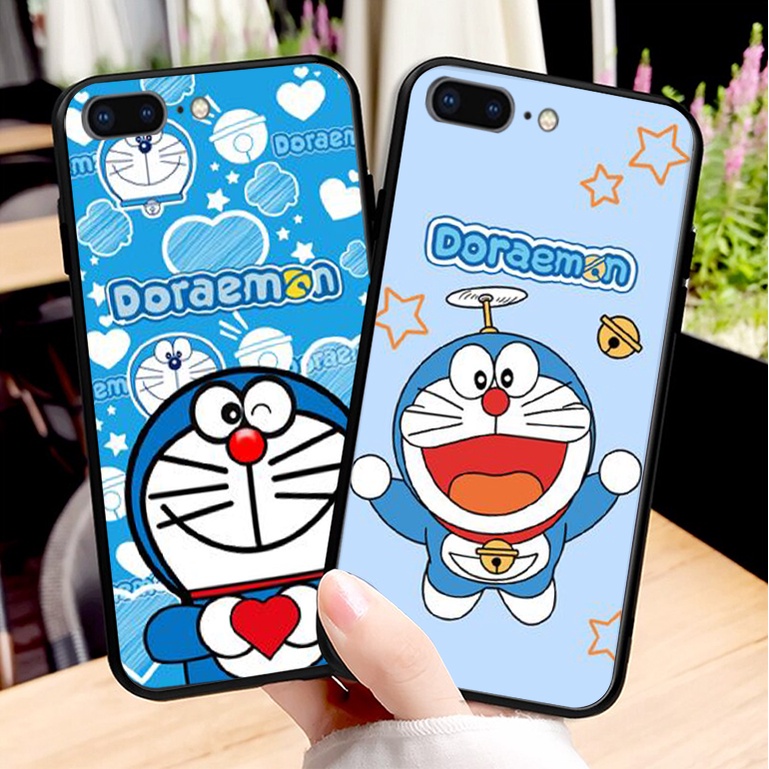 Ốp Iphone 7 / 8 plus in hình Doremon đẹp cute dễ thương  ,in hình mèo ú phong cách đẹp  vui nhộn đáng yêu