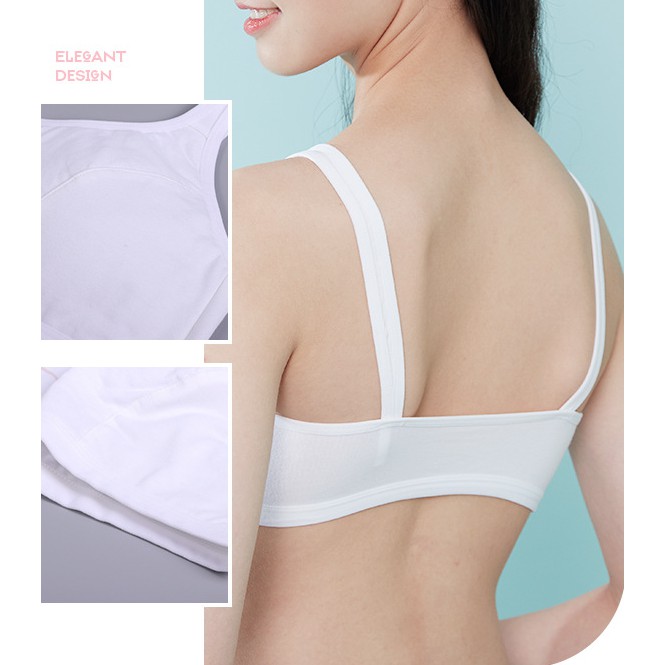 Bra / Áo Lá Nũ Sinh Cotton Hai Lớp Xuất Đông Âu ( AL : 199 ) Hàng Loại Đẹp.