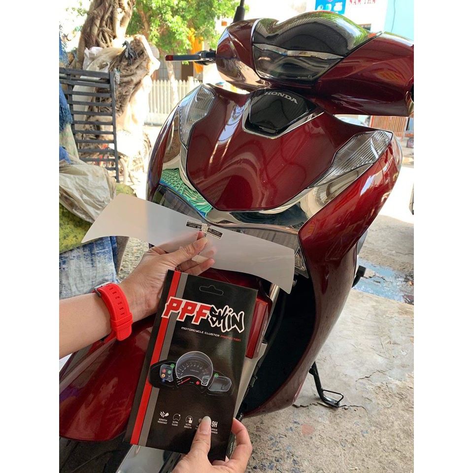PPF Honda SH 2020 ... UPPF dán bảo vệ chóa đè , xước tự phục hồi vết xước dâm , www.uppf.com