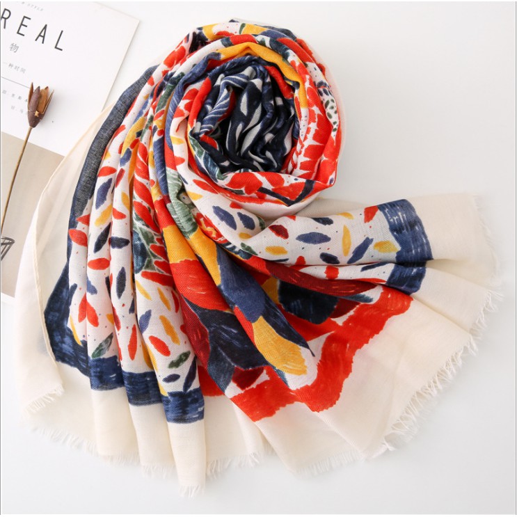 KHĂN CHOÀNG, KHĂN LỤA, KHĂN COTTON PHONG CÁCH BOHO VINTAGE GIÁ RẺ HCM