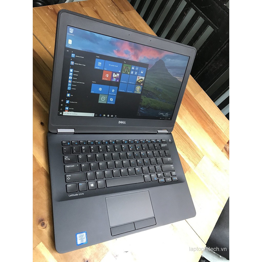 Laptop Dell Latitude E7270 Core i5 i7 6300U Ram 8gb SSD256GB{ | WebRaoVat - webraovat.net.vn