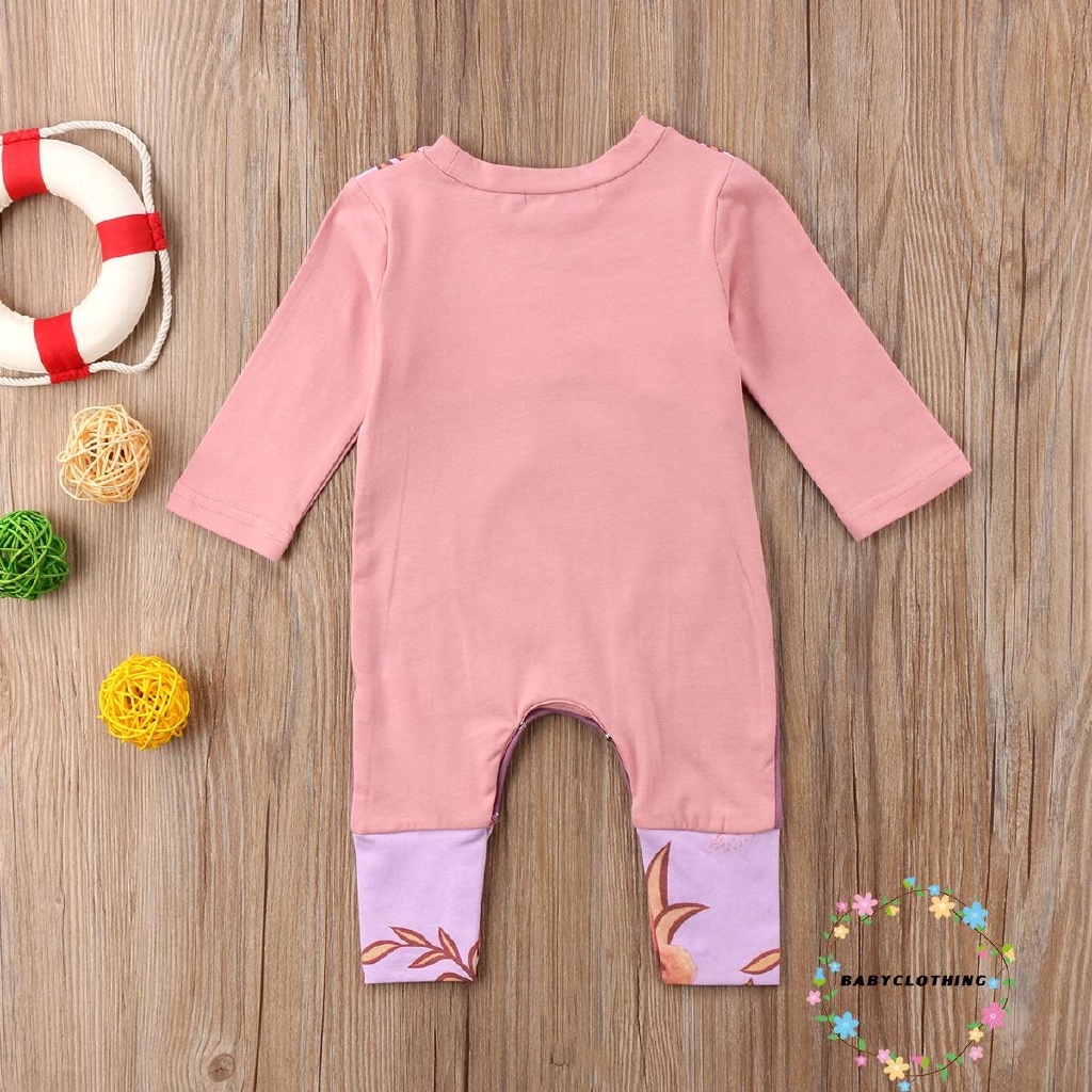 ღWSVღFloral Infant Kid Toddler Baby Girl Lace Clothes Bodysuit Romper Jumpsuit Outfit