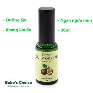 Dầu hạt chanh dây ép lạnh Pơ Lang