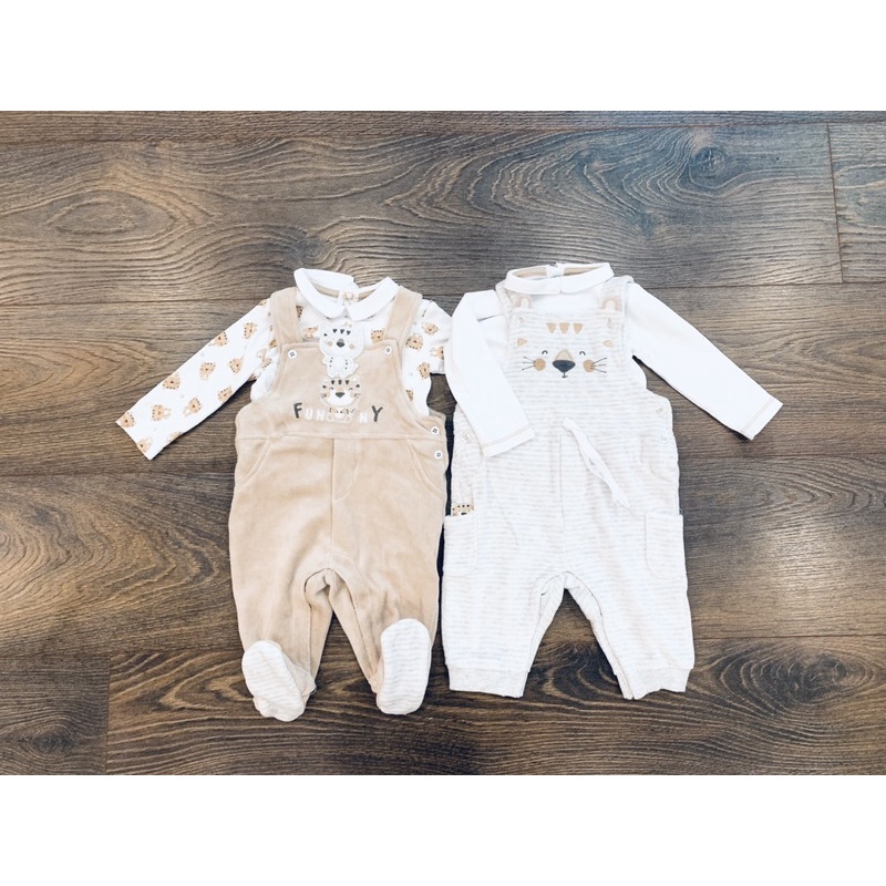 Set yếm bé trai Prenatal xuất Pháp dư xịn size nhí