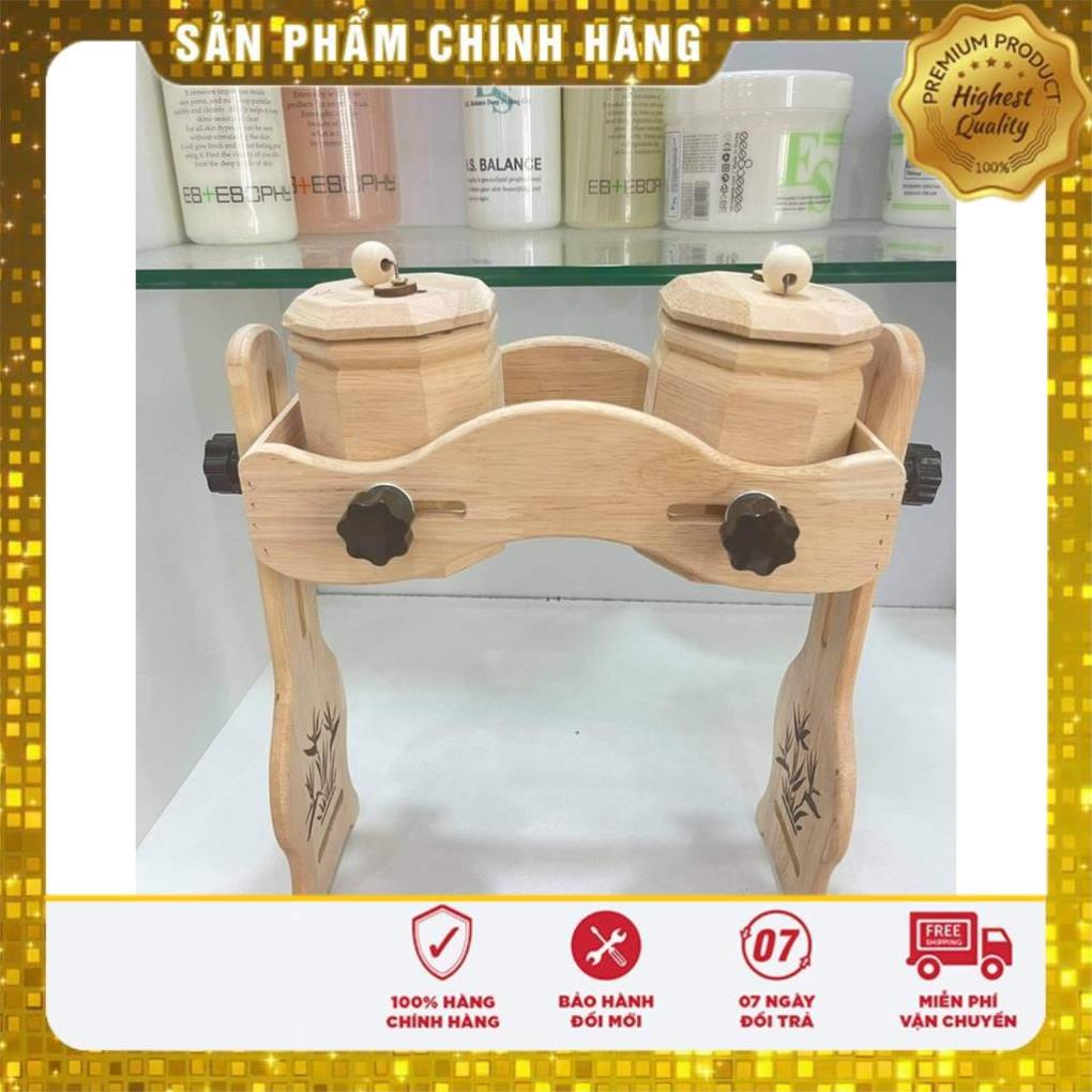 Bộ Xông Mắt Ngải Cứu + Ngải Khô - Gỗ Tự Nhiên Cao Cấp