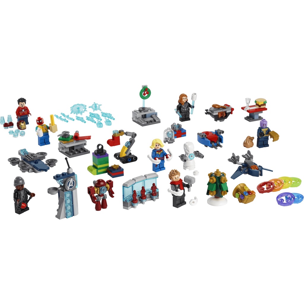 76196 Đồ chơi lắp ráp Iego Marvel Super Heroes The Avengers Advent Calendar - Siêu anh hùng, cho dịp nghỉ lễ