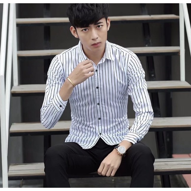 Áo sơ mi sọc dưa