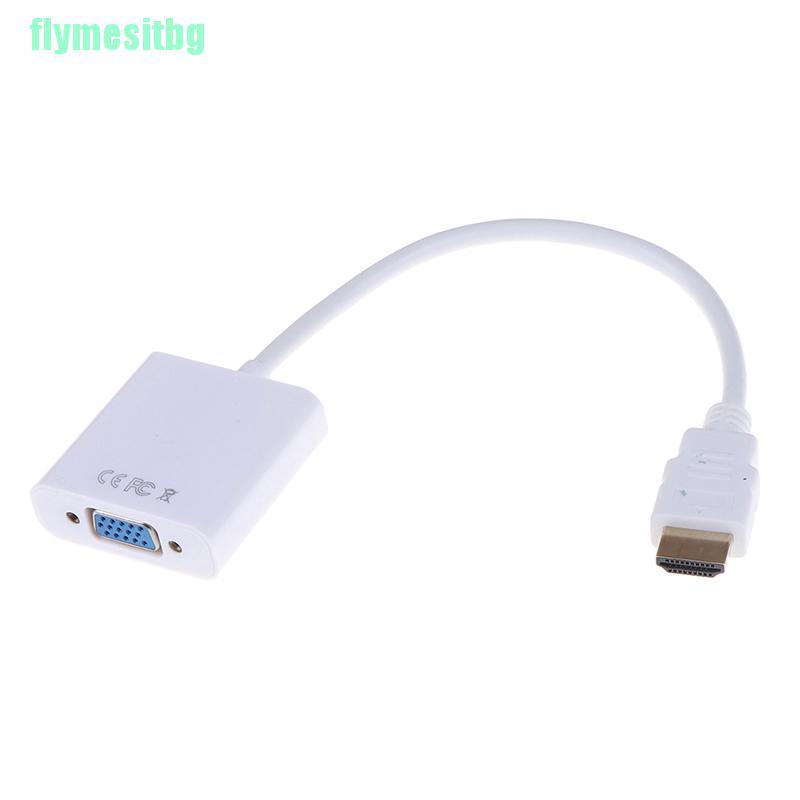 1 Cáp Chuyển Đổi Hdmi Sang Vga Hd 1080p Màu Trắng | BigBuy360 - bigbuy360.vn