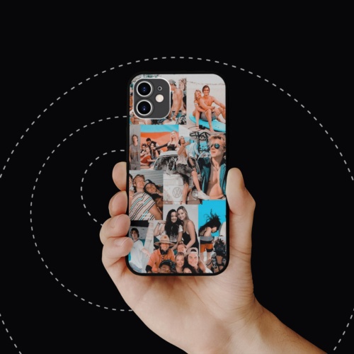Ốp lưng iphone hình friends on the beach collage art op art không ố  cho các dòng SAMSUNG PAP20210783