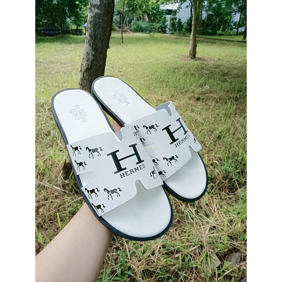 Dép nam quai ngang H M mẫu mới cực sang cực chất,hot