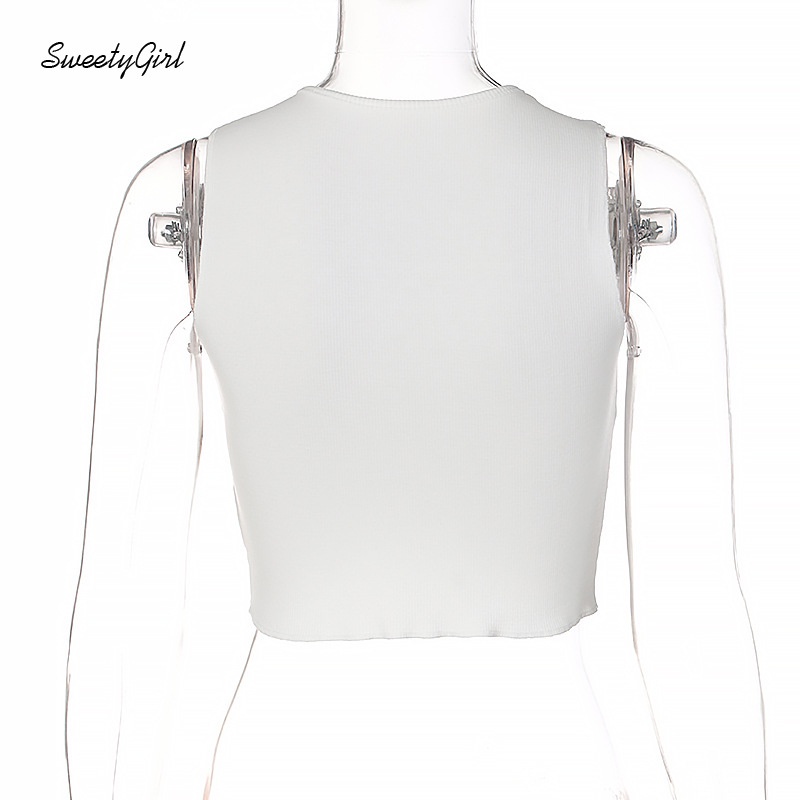 Áo Không Tay Cổ Tròn Màu Trơn Phối Khóa Kéo Thời Trang Dành Cho Nữ 2022